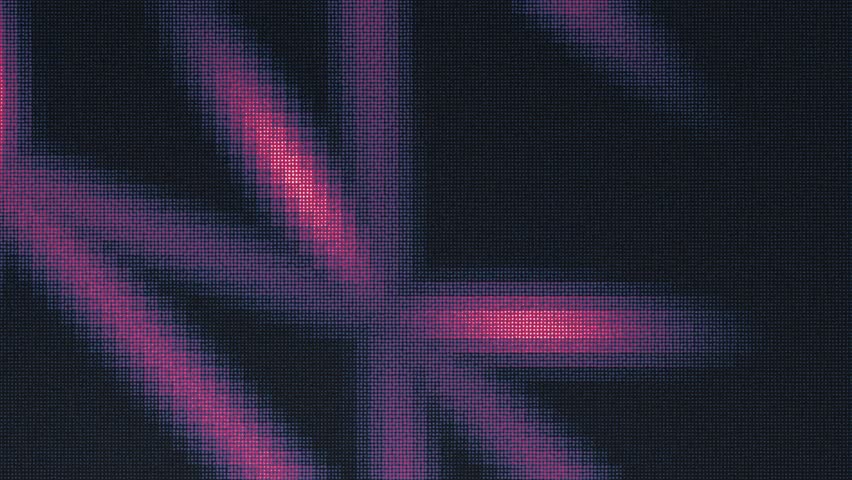 Grunge Pixel Concert Background – Red Glow on Black