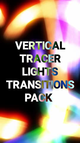 Light tracer transition pack designed for vertical video formats. Pre-rendered overlay suitable for fast-paced social media stories, reels, and video edits