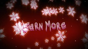 Red gradient filling Learn More text fading bars pulsing overlays drifting resetting for loop. Technology, animation, digital, abstract, festive, vibrant, motion - Powered by Shutterstock - Get 15% off with code: PIKWIZARD15