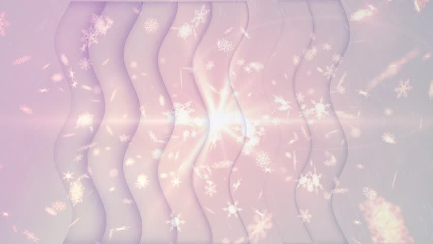 Pastel gradient filling initiating starburst, snowflakes drifting, waves oscillating calming scene. Futuristic, ethereal, luminous, ambient, serenity, minimalism, elegance - Powered by Shutterstock - Get 15% off with code: PIKWIZARD15