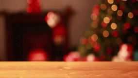 After one-second golden specks emerging above wooden table swirling into veil forming festive glow. Holiday, celebration, sparkle, magic, illumination, elegance, festivity - Powered by Shutterstock - Get 15% off with code: PIKWIZARD15