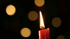 gust flickering red candle flame extinguishing, smoke rising, swirling golden cloud against bokeh. Moody, mystical, atmospheric, ambient, ethereal, ritual, delicate - Powered by Shutterstock - Get 15% off with code: PIKWIZARD15