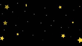 Dot clusters spawning at edges and drifting inward, orbiting into spinning star ring revealing void. Galaxy, cosmic, astronomy, nebula, space, fractal, digitalart - Powered by Shutterstock - Get 15% off with code: PIKWIZARD15