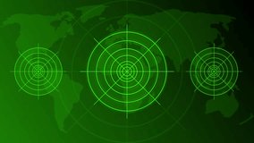 Radar screen animation.Futuristic HUD Radar Interface – High-Tech Digital Scanner UI with Target Tracking Display. - Powered by Shutterstock - Get 15% off with code: PIKWIZARD15