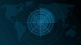 Radar screen animation.Futuristic HUD Radar Interface – High-Tech Digital Scanner UI with Target Tracking Display. - Powered by Shutterstock - Get 15% off with code: PIKWIZARD15
