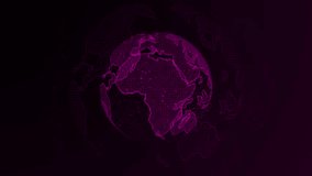 Digital earth animation.global network connection and data connections concept. Communication technology global world network. - Powered by Shutterstock - Get 15% off with code: PIKWIZARD15