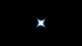 Blue shining twinkle light, twinkling stars blinking, star sparkle trail, glowing white stars motion with alpha channel. Stars twinkle like flash rays, 4k animation. - Powered by Shutterstock - Get 15% off with code: PIKWIZARD15