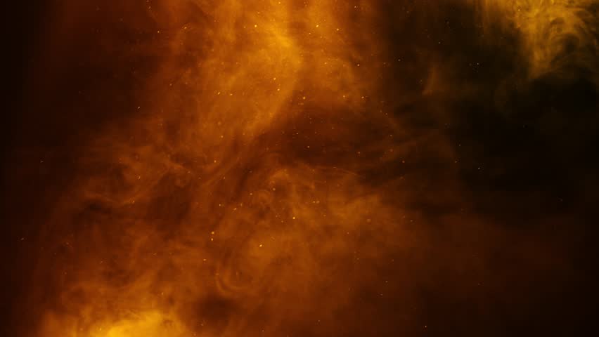 Abstract Divine Light Background, Golden Heavenly Particles Animation 4K