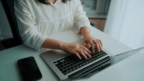 Business Professional Working on Laptop with Digital Agile Methodology Overlay in Modern Office Environment. Asymptotic smart data analytic. - Powered by Shutterstock - Get 15% off with code: PIKWIZARD15