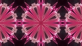 Blue and pink neon star pattern glowing in symmetrical futuristic motion. seamless looping 4k video background
 - Powered by Shutterstock - Get 15% off with code: PIKWIZARD15