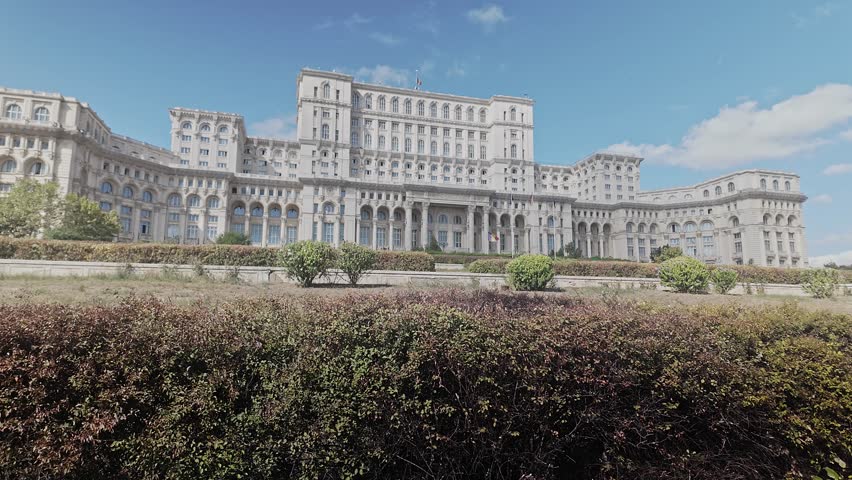 Palace of Parliament building Socialist realism architecture Bucharest