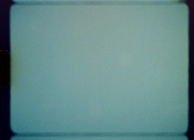 Super 8 film backdrop with cool tones, grainy texture and subtle red frame outline