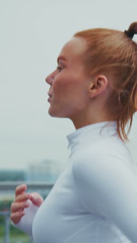 A Focused Athlete in Motion: Capturing the Spirit of Dedication and Determination in Every Stride During an Intense Running Session