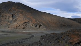 Snow covered Icelandic glacier and surrounding volcanic terrain aerial - Powered by Shutterstock - Get 15% off with code: PIKWIZARD15