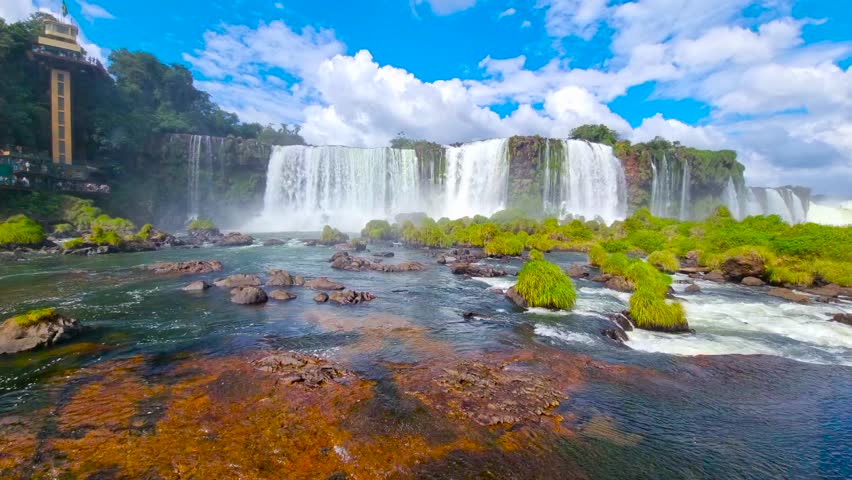 Iguazu National Park. A unique waterfall complex. 