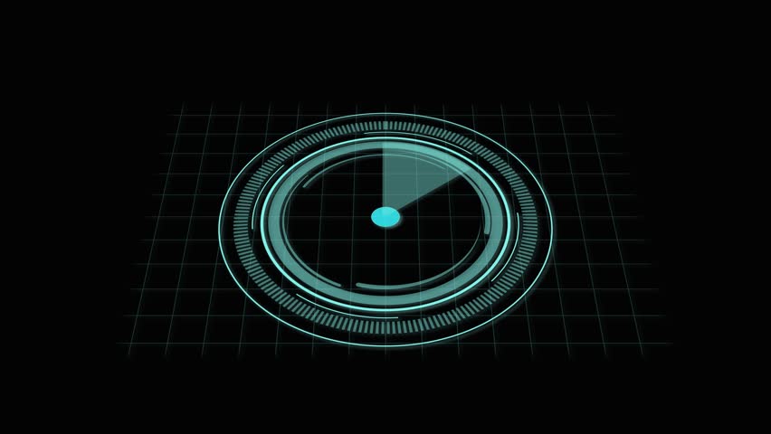 Animated futuristic hud scanner interface teal cyan glowing lines 4k motion graphics. Hud interface animation futuristic teal cyan rotating scanner digital. - Powered by Shutterstock - Get 15% off with code: PIKWIZARD15