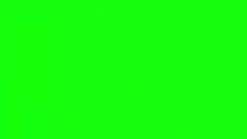 Particle Greenscreen - Moving Through Particlese Flythrough 1, Seamless loop