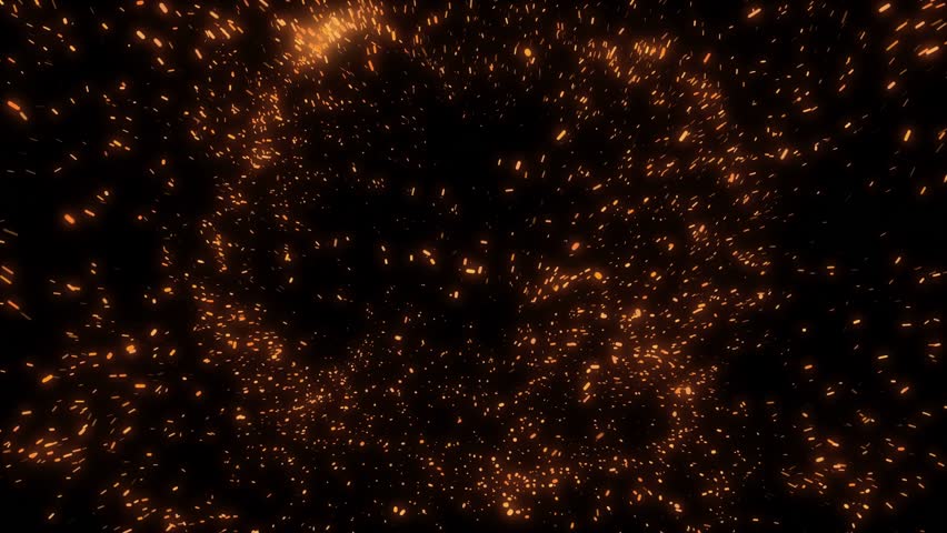 Fiery Particle Burst Pack – 3 Glowing Energy Shockwave Animations | Abstract Fire Explosion Loops