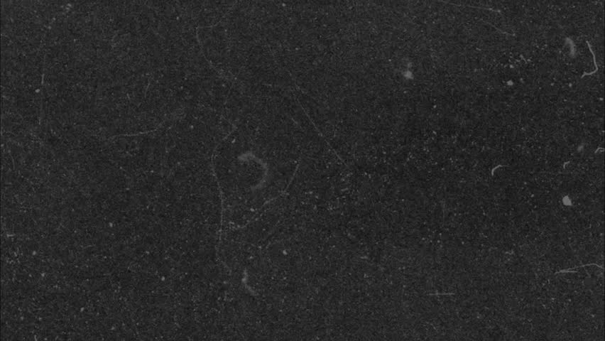 The horror graffiti effect in the black screen.