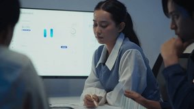 Professional team discussing innovation and business strategy in a modern office, using digital tablets and collaborative tools.
 - Powered by Shutterstock - Get 15% off with code: PIKWIZARD15