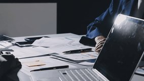 Teamwork with business people analysis cost graph on desk at meeting room - Powered by Shutterstock - Get 15% off with code: PIKWIZARD15