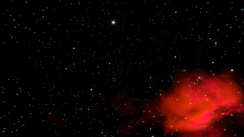 Space Nebula Starfield.A beautiful and dramatic shot of a cosmic nebula in deep space with multiple stars. Ideal for science, astronomy, fantasy, or science-fiction projects. - Powered by Shutterstock - Get 15% off with code: PIKWIZARD15