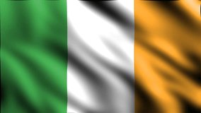 Close up of the Irish Flag Waving - Powered by Shutterstock - Get 15% off with code: PIKWIZARD15