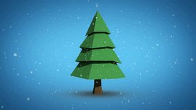 Snow drifting pine tree emerging sparking red and blue lines fluctuating around bars labeling data. Data, visualization, analytics, technology, digital, abstract, geometric - Powered by Shutterstock - Get 15% off with code: PIKWIZARD15