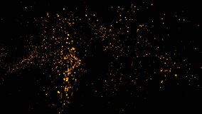 Glowing Sparks and Floating Embers Rise, Glowing sparks and floating embers rise endlessly  - Powered by Shutterstock - Get 15% off with code: PIKWIZARD15