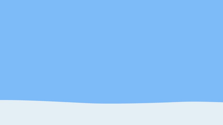  Festive animation of Santa Claus flying with his reindeer team across a starry winter sky, delivering gifts on Christmas Eve.