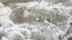 Slow-motion waves crashing ashore—nature’s rhythm, ocean beauty, coastal serenity, sea foam, beach energy, water motion, shoreline power, marine elegance. - Powered by Shutterstock - Get 15% off with code: PIKWIZARD15