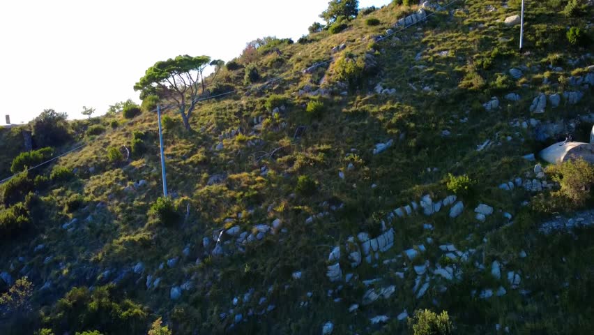 small glimpse of the city of Genoa