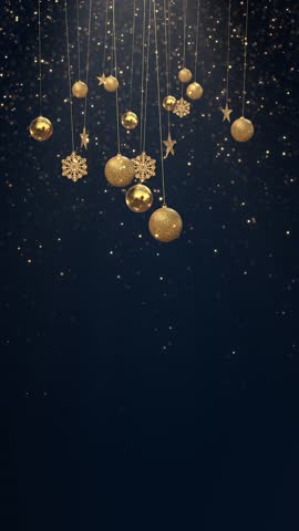 Goden New Year and Christmas ornaments background fir 3D branches Snowflakes and balls red hanging balls with decorations. festive greeting Christmas composition. Gifts, fir tree branches. 2025 2026