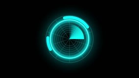 Analyzing adult male professional standing at office lobby escalator bank, with radar HUD overlays, Futuristic Radar Screen with Multiple Aircraft Targets Including a Red Alert Plane on Global Map. 4k - Powered by Shutterstock - Get 15% off with code: PIKWIZARD15