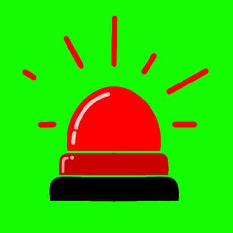 alarm illustration - alarm light icon 