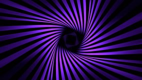 Purple Striped Spiral Hypnotic Tunnel Background VJ Loop - Powered by Shutterstock - Get 15% off with code: PIKWIZARD15