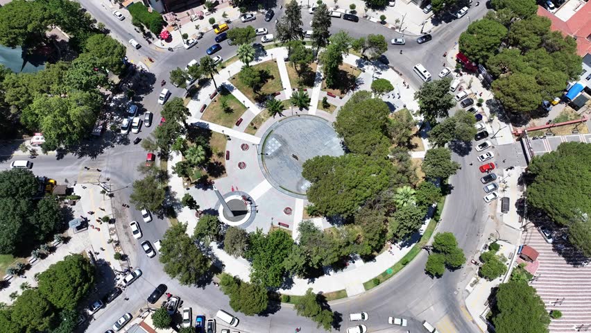 Drone footage of the Tire Market, the largest market in Izmir