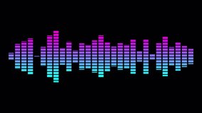 Audio waveform spectrum animation with alpha channel,Waveform Audio with white sound waves on transparent background, Black line audio wave visualization voice record, Audio Equalizer - Powered by Shutterstock - Get 15% off with code: PIKWIZARD15