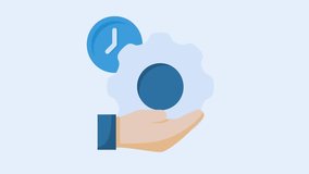 A modern productivity icon illustrating focus, performance, and efficiency. Perfect for representing business success, time management, and technological innovation in professional or educational cont - Powered by Shutterstock - Get 15% off with code: PIKWIZARD15