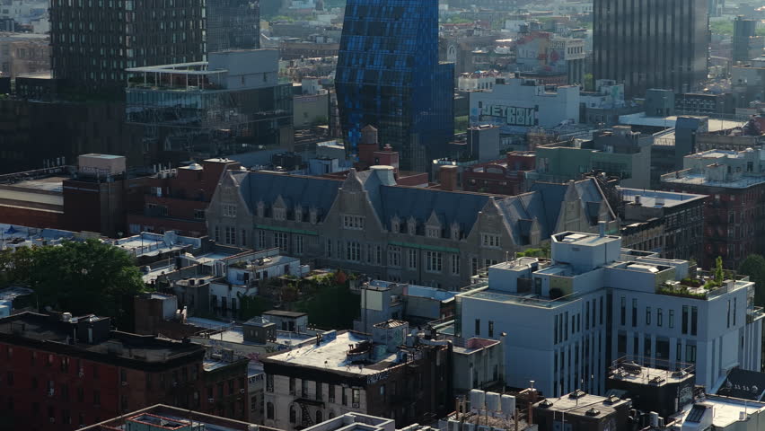Aerial view of New York City