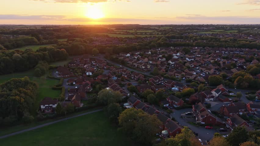 Aerial video in West Swindon, Shaw, Middleleaze, Nine Elms, Ramleaze