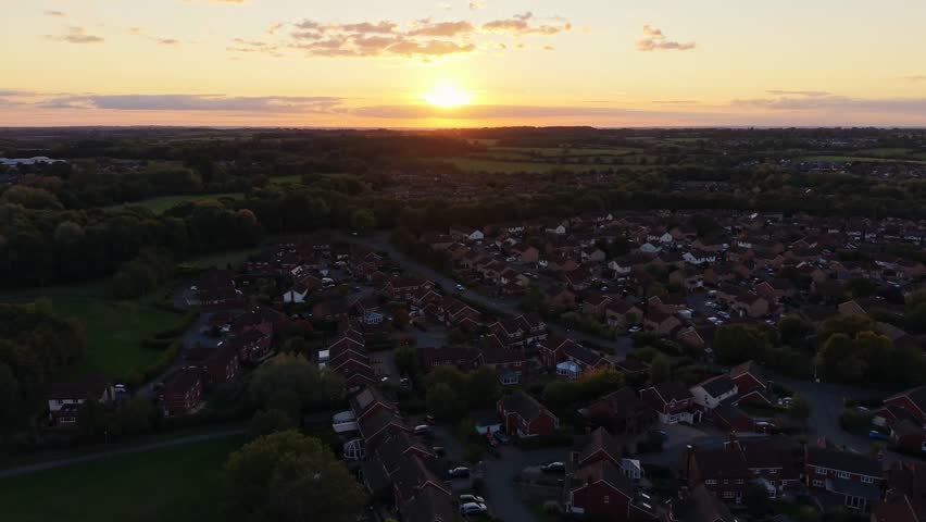 Aerial video in West Swindon, Shaw, Middleleaze, Nine Elms, Ramleaze