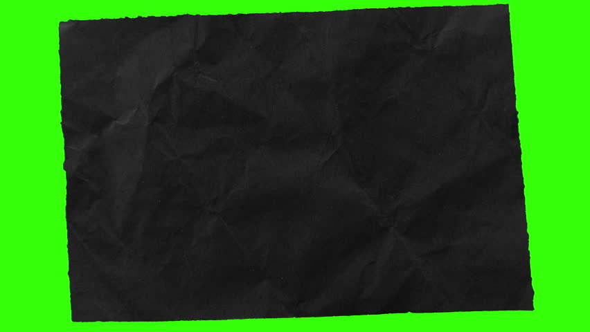 Stop motion torn black paper animation opening horizontally with green screen background. Ideal for DIY-style edits, title sequences, or creative visual transitions.