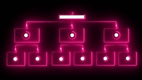 Neon Network Strategy Animation – Digital Marketing Development, Futuristic Connectivity Concept, Technology Communication, and Data Innovation Design - Powered by Shutterstock - Get 15% off with code: PIKWIZARD15