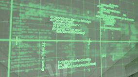 Shifting code overlay revealing corridor, female surgeon leading team smiling showing health tech. Medical, teamwork, innovation, technology, professional, healthcare, clean - Powered by Shutterstock - Get 15% off with code: PIKWIZARD15