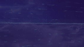 Flickering dots coalescing into rotating data globe rippling tags and shifting wave for live data. Data visualization, digital globe, futuristic, technology, innovation, network, connectivity - Powered by Shutterstock - Get 15% off with code: PIKWIZARD15