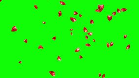 diamond rain, luxury goods, 3d animation, green background - Powered by Shutterstock - Get 15% off with code: PIKWIZARD15