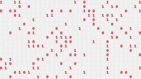 Red binary digits cascading against zero backdrop columns fading blue scanner highlighting errors. Technology, cybersecurity, data analysis, digital interface, data visualization, information - Powered by Shutterstock - Get 15% off with code: PIKWIZARD15