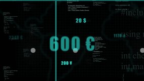 On code appearing, financial chart showing bars growing, lines tracing, illustrating market trends. Data, analytics, visualization, finance, technology, dashboards, digital - Powered by Shutterstock - Get 15% off with code: PIKWIZARD15