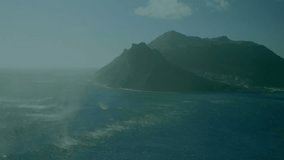 ocean starting 3D digital rings expanding pulsing around cloud lock icon showing secure monitoring. Technology, security, cybersecurity, surveillance, data protection, innovation, digital interface - Powered by Shutterstock - Get 15% off with code: PIKWIZARD15